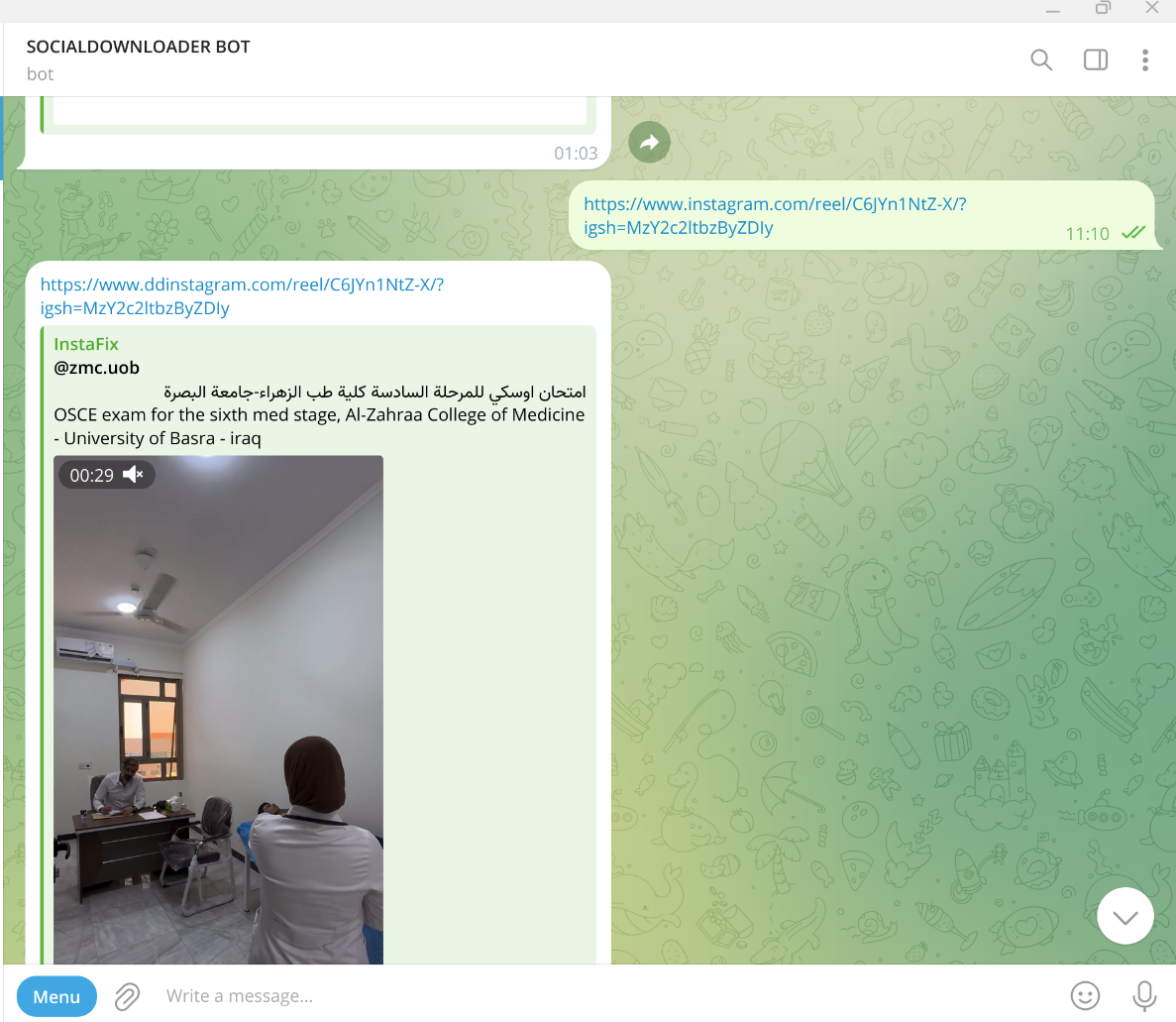 socialdownloaderbot screenshot